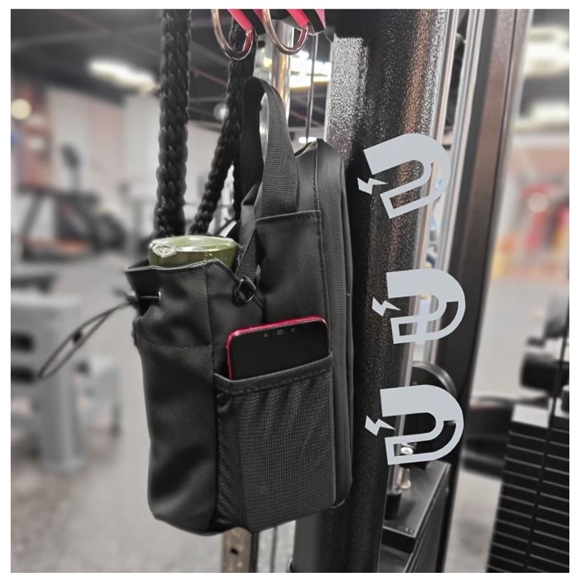Bolso con Imán "Fitness Magnétic"