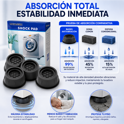 VibraStop 360™ para Lavadora pack 4