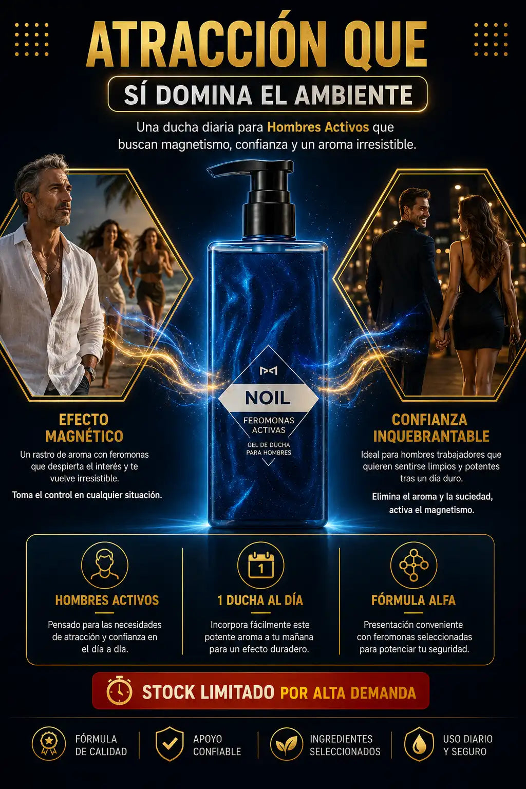 Gel De Baño Noil Aquablue/ Hidratación Profunda