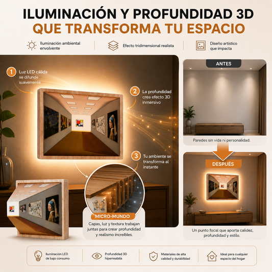 LumiArte / Paredes con Vida