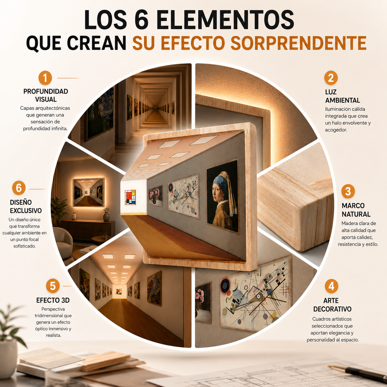 LumiArte / Paredes con Vida